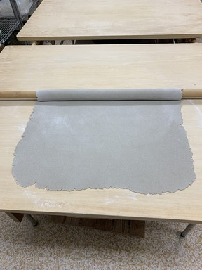 そば打ちの写真