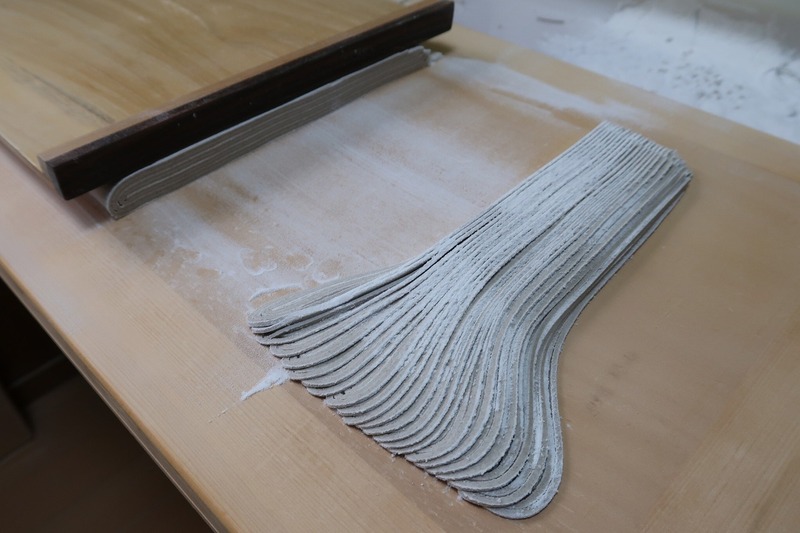 そばの切り工程