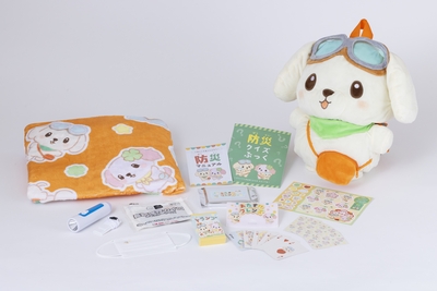 ぬいぐるみ防災リュック　おたすけフレンズ