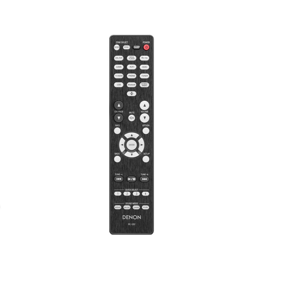 DENON AVアンプ AVR-X1400H リモコン Amazon.com: RC-1217 Replacement Remote Control fit for Denon