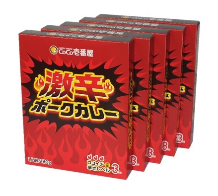 レトルト激辛ポークカレー（５個入）