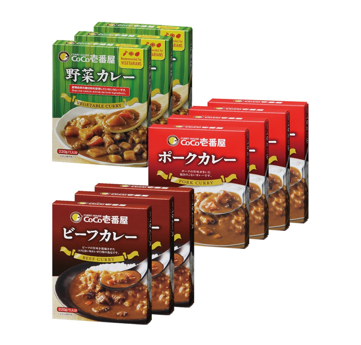 レトルト食品☆ レトルトカレー 10袋 Bセット 通販レトルトミックス10個（ポ
