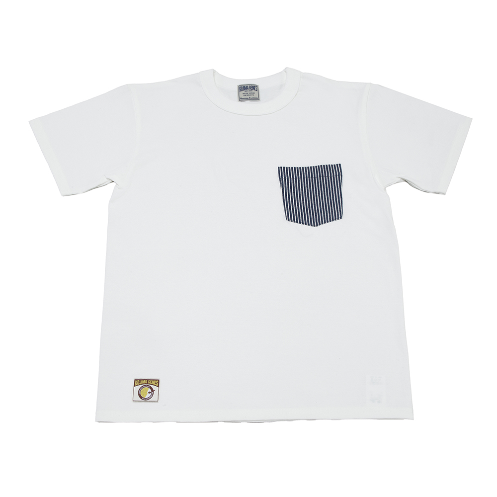 児島ジーンズTシャツ（白）