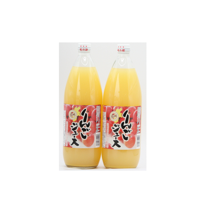送料込！信州りんごジュース１リットル６本入