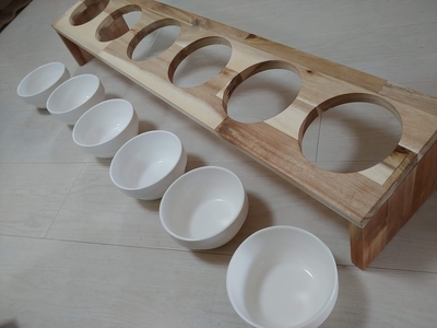 ペット食器　６穴タイプ