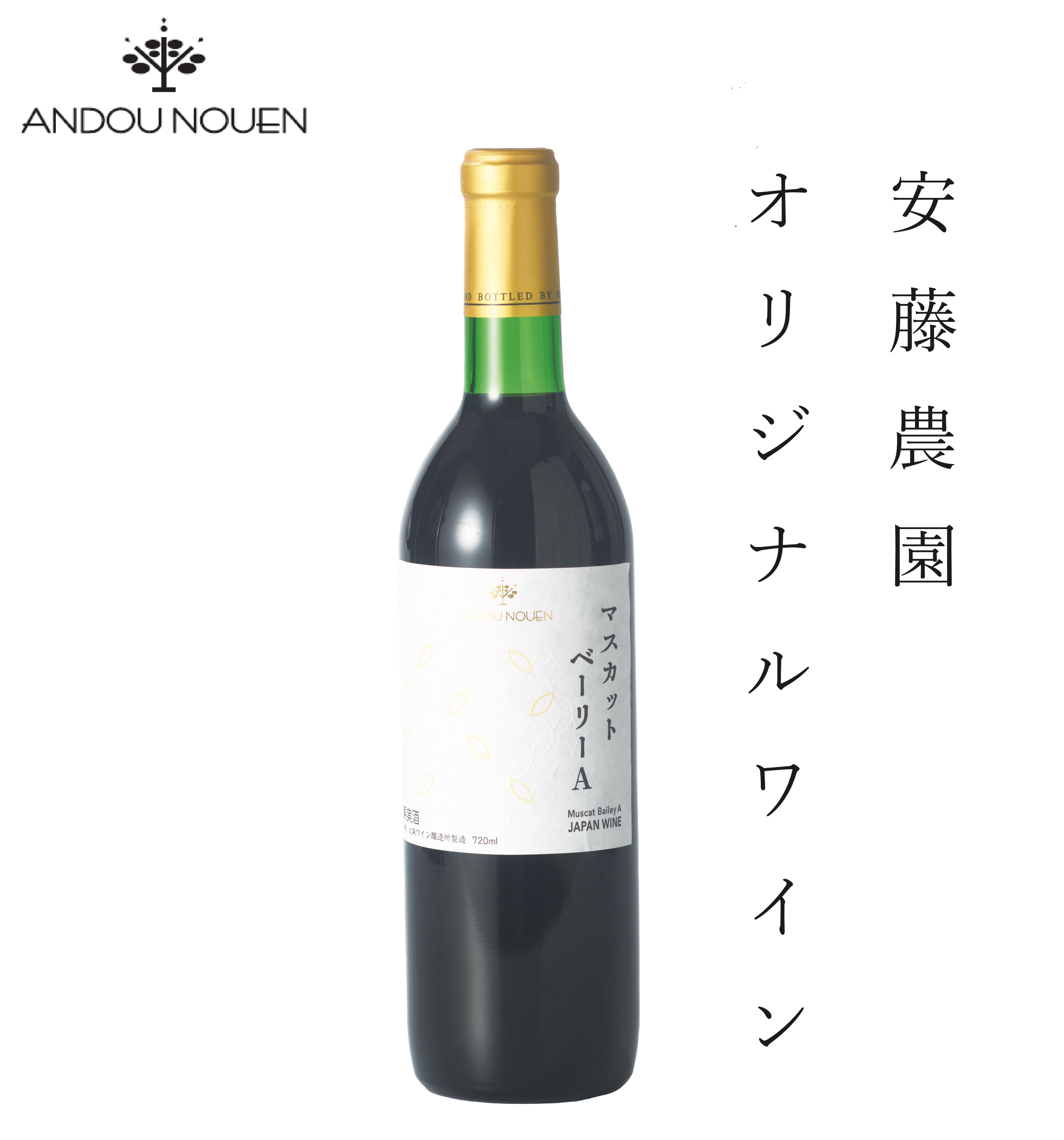 赤ワイン 木箱1本入 | 安藤農園