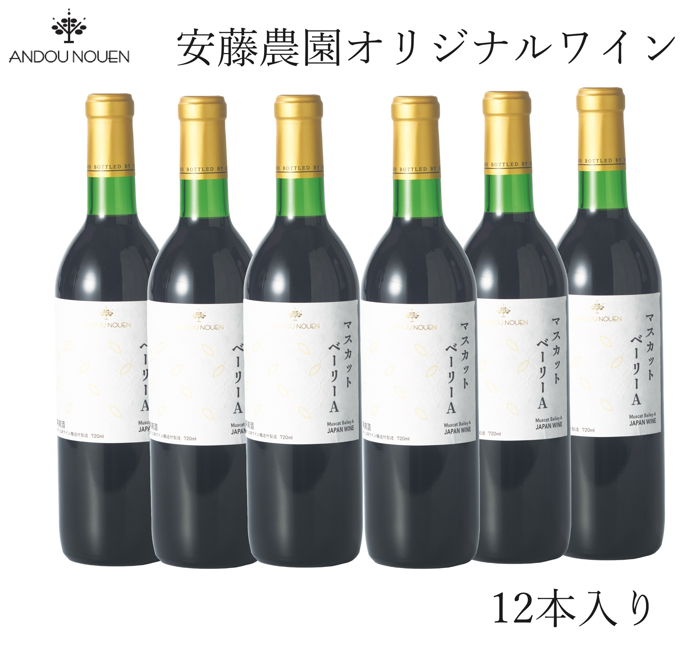 赤ワイン12本入り | 安藤農園