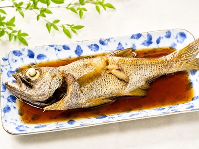 【新商品】伊豆稲取産黒むつ の 姿煮（中）