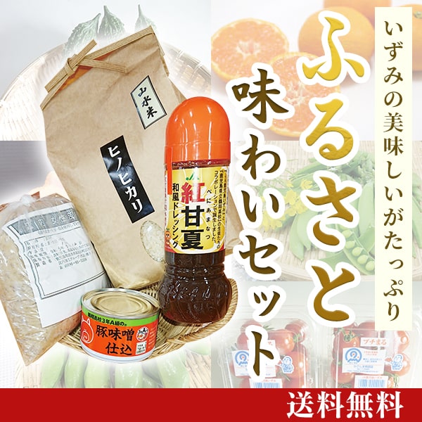 ふるさと味わいセット[V-004] | JA鹿児島いずみショップ