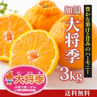 大将季（加温）3kg（化粧箱） [F-001]