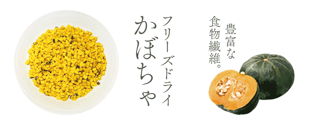“フリーズドライ かぼちゃ”