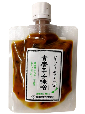 【送料無料】丸昌稲垣本店 青唐辛子味噌 スパウトパック 130g