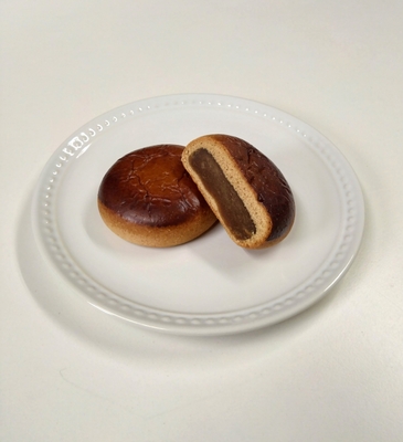 月寒あんぱんコーヒーあん_皿
