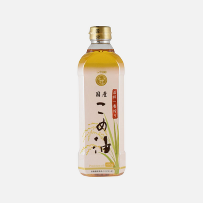 圧搾一番搾り国産こめ油 600g