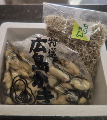 かき・ちりめんセット（小）