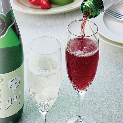 マンズワイン 酵母の泡 赤白スパークリングワインセット