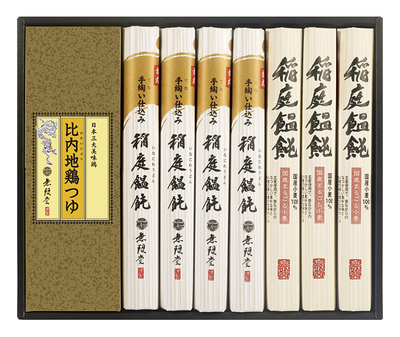 無限堂　稲庭饂飩・比内地鶏つゆ　ＭＫＴ－３０Ａ