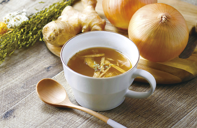 「JINBO MINAMI AOYAMA」淡路の玉葱と高知の黄金生姜のスープ　SB-312