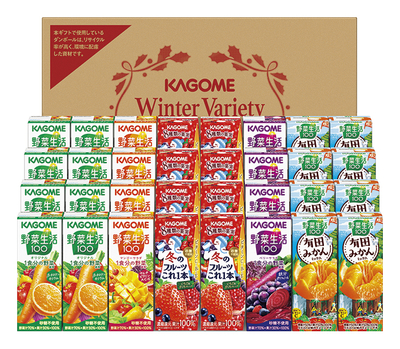 カゴメ　ウインターバラエティギフト（３２本）　ＫＹＪ－５０Ｗ