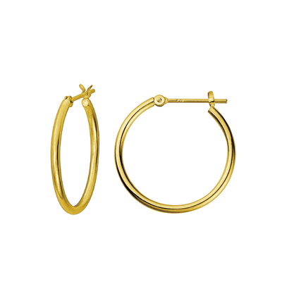 K18YGフープピアス　95-8092