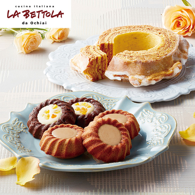 ラ・ベットラ・ダ・オチアイ　ドルチェピッコラとバウムクーヘン(オレンジピール入り）　KIK-206