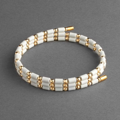 コアフォースループ　K18ゴールド　ホワイト