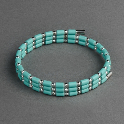 【受注生産品】コアフォースループ　K14ホワイトゴールド　マリン