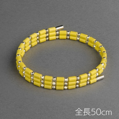 【受注生産品】コアフォースループ K14ホワイトゴールド イエロー (50cm 242,000円 / 70cm 338,800円)