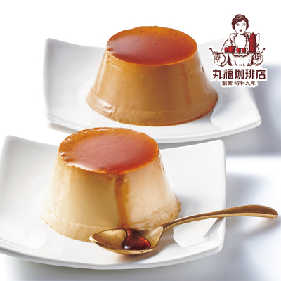 丸福珈琲店　名物プリン＆珈琲プリンセット　12個 MP8KP4