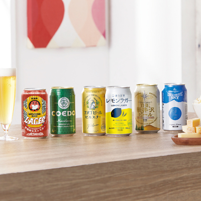 ＜日本のクラフトビ－ル＞6種飲み比べセット（12本）