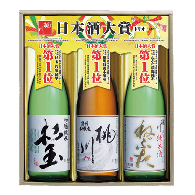 桃川 日本酒大賞トリオセット ＮＴ-7