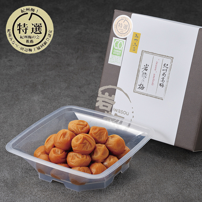 岩惣 紀州産南高梅みつふる(はちみつ味) 塩分3％ IMI-P400