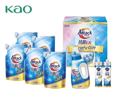 花王　アタック抗菌ＥＸバラエティギフト K･AU-40A