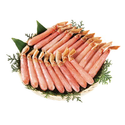 北海道産　生大ずわいがに脚ポーション（500g）