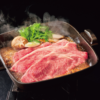 銀座吉澤　Ａ５等級松阪牛　ロース・モモ　すき焼き用（計500g）