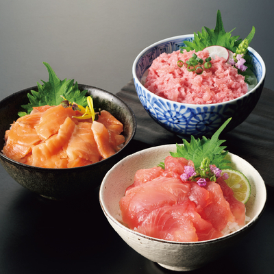 魚屋さんが作った３種の海鮮丼の具セット