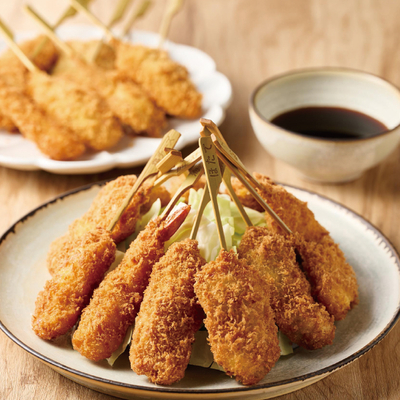 大阪・串重 人気の串揚げ[９種27本]