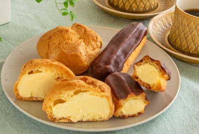 秋川牧園シュークリーム＆エクレアセット