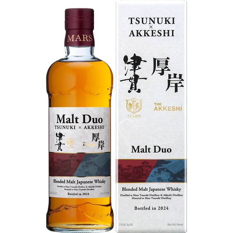 Release information] MARS WHISKY Malt Duo TSUNUKI × AKKESHI 2024 