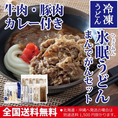 【夏限定】氷眠うどんまんでがんセット5人前