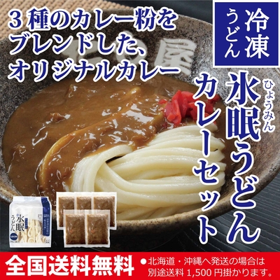 【冬限定】氷眠うどんカレーセット5人前