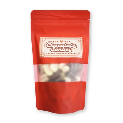 ハートチョコ煎餅 ミルクとホワイト