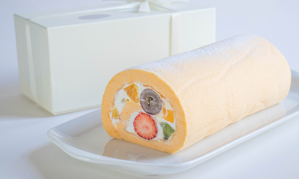 冷蔵】フルーツロール1ロール(18cm) 【B】 | いたがきネットショップ