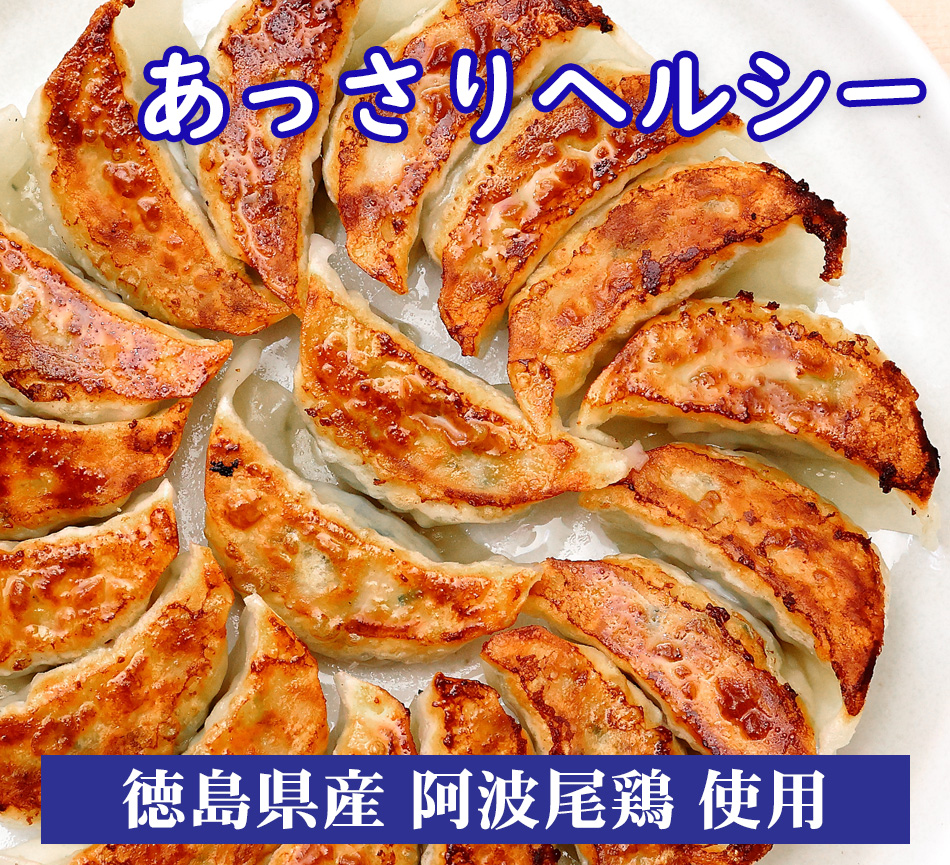 阿波餃子「鶏之進」36個入 | 夢喰房オンラインショップ