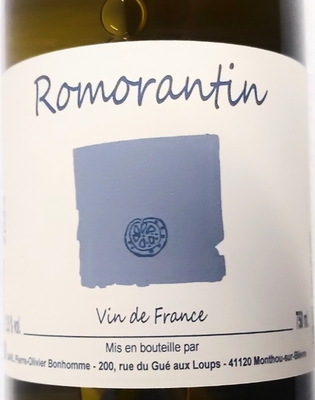 ピエール＝オリヴィエ・ボノーム ロモランタン2023白