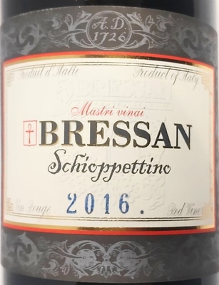 ブレッサン / スキオッペッティーノ　2016赤