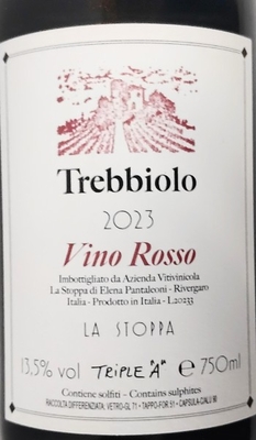 ラ ストッパ / トレッビオーロ2023赤