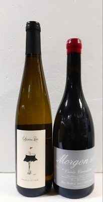 カトリーヌ・リス ・ドゥス・ドゥ・ターブル１９飲み頃・白＋ジャン・フォワヤール. ACモルゴンコルスレット2023赤