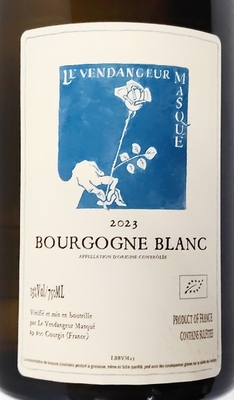 アリス・エ・オリヴィエ・ド・ムールBourgogne Blanc 2023 (Le Vendangeur Masqu&eacute;) ブルゴーニュ・ブラン　（ル・ヴァンダンジュール・マスケ
