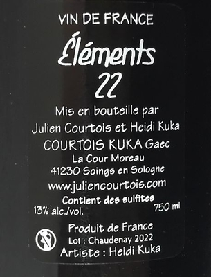 ル・クロ・ド・ラ・ブリュイエール（ジュリアン・クルトワVdF - Elementsエレモン2022赤